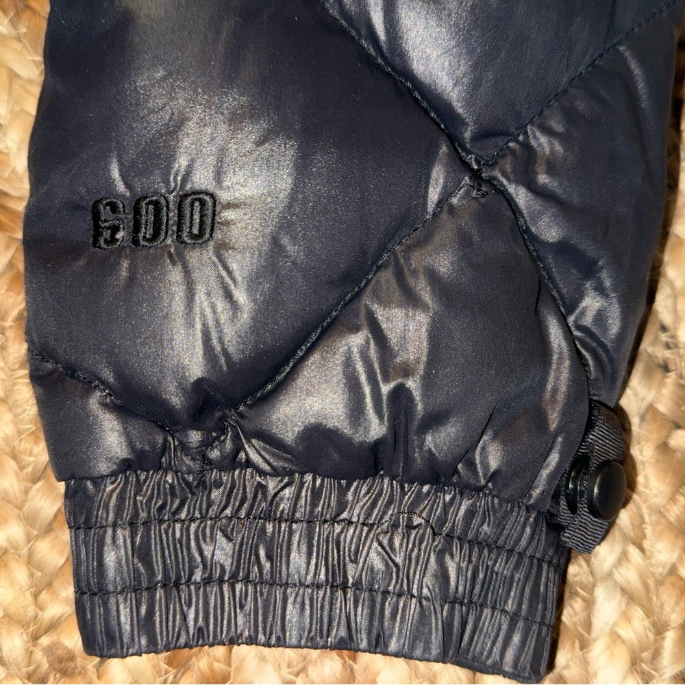 Indie Sleaze Gorpcore Baddie Indie City Chic The North Face Black 600 Down Cozy - Picture 4 of 8